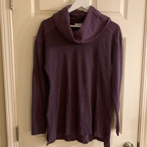 Columbia cotton blend turtleneck
